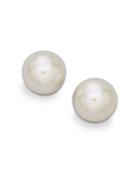 Majorica Classic 14mm White Pearl Stud Earrings