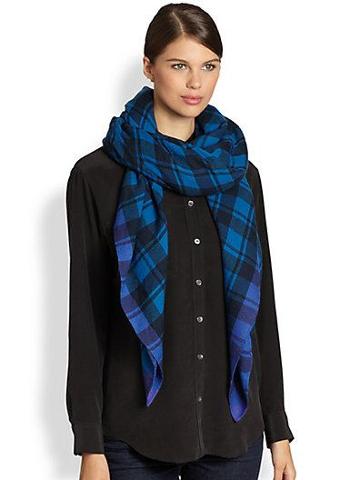 Marc By Marc Jacobs Scarlette Check Scarf