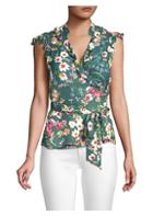 Parker Miranda Floral Wrap Top