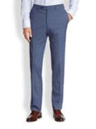 Saks Fifth Avenue Collection Stretch-wool Trousers