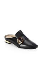 Tory Burch Sidney Backless Leather Loafers