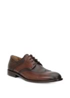 Bruno Magli Leather Wingtip Dress Shoes