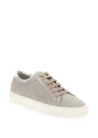 Brunello Cucinelli Back Tab Low-top Suede Sneakers