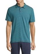 Surfside Supply Co. Striped Short-sleeve Polo