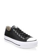 Converse Lift Leather Platform Sneakers