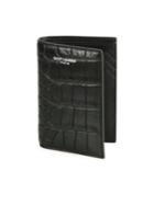 Saint Laurent Bi-fold Embossed Leather Wallet