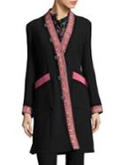 Etro Embroidered Button-front Jacket