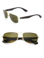 Ray-ban 57mm Highstreet Square Sunglasses