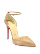 Christian Louboutin Leather Ankle-strap Pumps