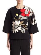 Marni Jersey Floral Top
