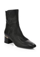 Tod's Cuoio Gomma Leather Booties