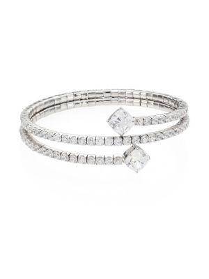 Adriana Orsini Multi-coil Crystal Bracelet