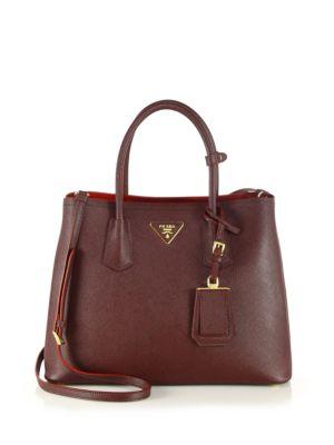 Prada Saffiano Leather Shoulder Bag