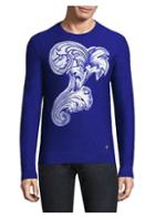 Versace Collection Crewneck Graphic Sweater