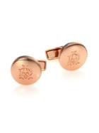 Dunhill 18k Gold-plated Knurl Wheel Cuff Links