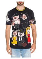 Dolce & Gabbana Pig Family Graphic Tee