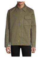 Hudson Paint Splattered Military Jacket