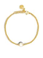 Majorica 8mm Organic Pearl Chain Bracelet