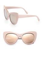 Stella Mccartney Falabella Chain 53mm Oversized Cat's-eye Sunglasses