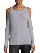 Ramy Brook Issa Cold Shoulder Sweater