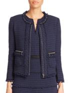 Rebecca Taylor Studded Tweed Jacket