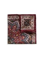 Eton Silk Floral Print Pocket Square