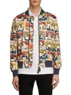 Burberry Reclining Figure-printed Bomber Jacket