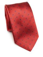 Saks Fifth Avenue Collection Polka Dotted Tie