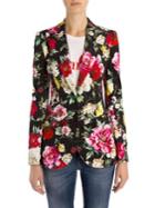 Dolce & Gabbana Cotton Floral-print Jacket