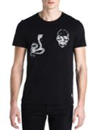 Alexander Mcqueen Snake & Skull Graphic T-shirt