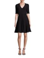 Rebecca Taylor Boucle Fit-&-flare Dress