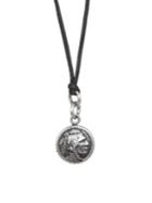 King Baby Studio American Voices Sterling Silver Chief Pendant Necklace