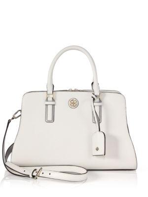 Tory Burch Robinson Curved Satchel