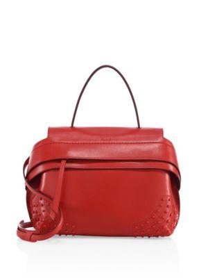 Tod's Wave Small Leather Satchel