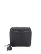 Rebecca Minkoff Tassel Trim Mini Leather Wallet