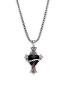 Stephen Webster Black Onyx, Garnet & Sterling Silver Necklace