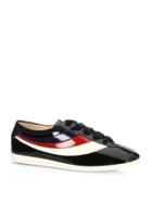 Gucci Falacer Patent Leather Low-top Sneakers