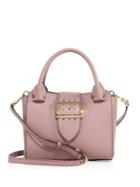 Burberry Small Buckle Leather Tote