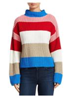Scripted Scripted Wide Stripe Sweater