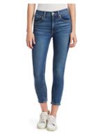Re/done High-rise Ankle Cropped Skinny Jeans