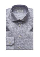 Eton Contemporary-fit Pine Paisley Cotton Dress Shirt