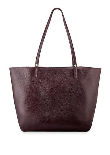 Gigi New York Tori Leather Tote Bag