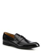 Gucci Ravello Leather Penny Loafers