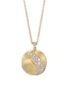 Marco Bicego 18k Gold & Diamond Long Pendant Necklace