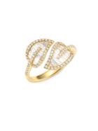 Anita Ko Diamond Leaf Ring