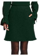 Akris Punto Tweed A-line Skirt