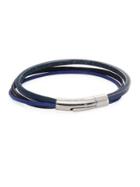 Saks Fifth Avenue Collection Bi-color Double Rope Bracelet