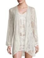 In Bloom Ivy Stretch Wrap Cover-up