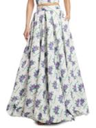 Rosie Assoulin Floral Full Skirt