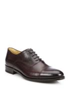 Saks Fifth Avenue Collection Tyler Leather Cap Toe Oxfords